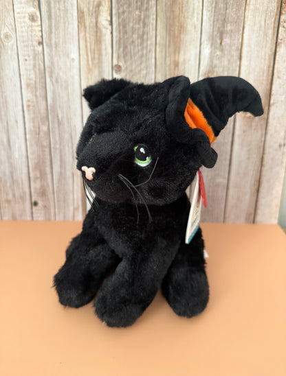 Black Halloween Cat 20cm